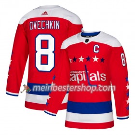 Washington Capitals Alexander Ovechkin 8 Adidas 2018-2019 Alternate Trikot Authentic - Herren